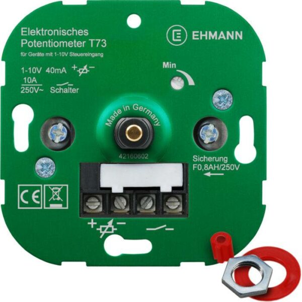 Ehmann LED dimmer 1-10V Max. 40mA 5 jaar garantie Bestellen via ledinbouwverlichting