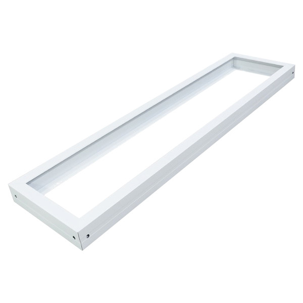 LED Paneel 30×120 – Aigi – Opbouw Frame – Aluminium – Wit Bestellen via ledinbouwverlichting