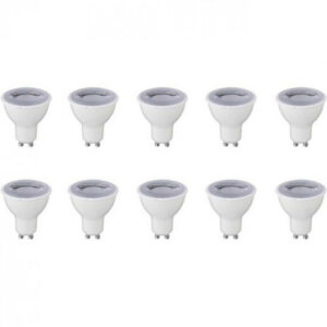 LED Spot 10 Pack – GU10 Fitting – Dimbaar – 6W – Natuurlijk Wit 4200K Bestellen via ledinbouwverlichting