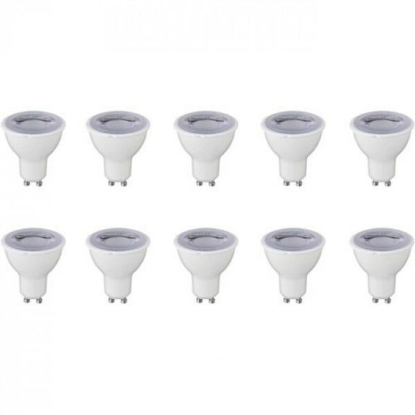 LED Spot 10 Pack – GU10 Fitting – Dimbaar – 6W – Natuurlijk Wit 4200K Bestellen via ledinbouwverlichting