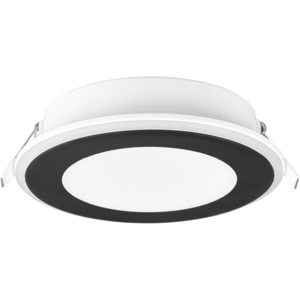 LED Spot – Inbouwspot – Trion Auran – 10W – Warm Wit 3000K – Rond – Mat Zwart – Kunststof Bestellen via ledinbouwverlichting