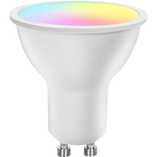 LED Spot – Smart LED – Aigi Lexus – 4.9W – GU10 Fitting – Slimme LED – Wifi LED + Bluetooth – RGB + Aanpasbare Kleur – Mat Wit – Kunststof Bestellen via ledinbouwverlichting