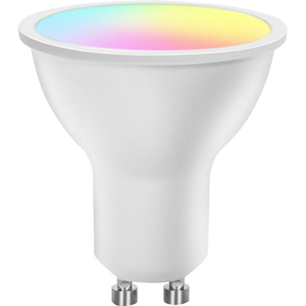 LED Spot – Smart LED – Aigi Lexus – 6.5W – GU10 Fitting – Slimme LED – Wifi LED + Bluetooth – RGB + Aanpasbare Kleur – Mat Wit – Kunststof Bestellen via ledinbouwverlichting