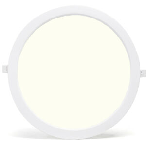 LED Paneel – Downlight – Aigi – Natuurlijk Wit 4000K – 24W – Ø30 – Inbouw – Rond – Wit – Flikkervrij Bestellen via ledinbouwverlichting