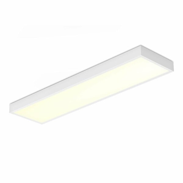 HOFTRONIC™ LED Paneel – Dimbaar – 30×120 cm – 36 Watt – 4860lm (135lm/W) – 3000K warm wit – Incl. opbouwframe – Flikkervrij – UGR22 – 5 jaar garantie Bestellen via ledinbouwverlichting