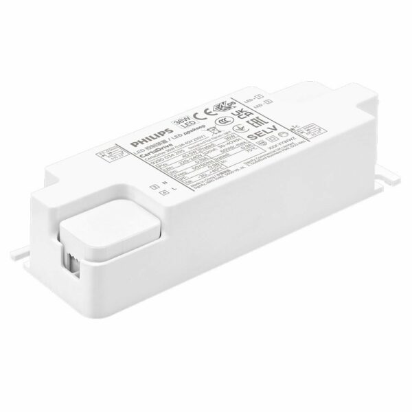 Philips Philips CertaDrive LED Paneel transformator – 36W – Philips driver – DC connector – LED trafo – IP20 voor binnen Bestellen via ledinbouwverlichting