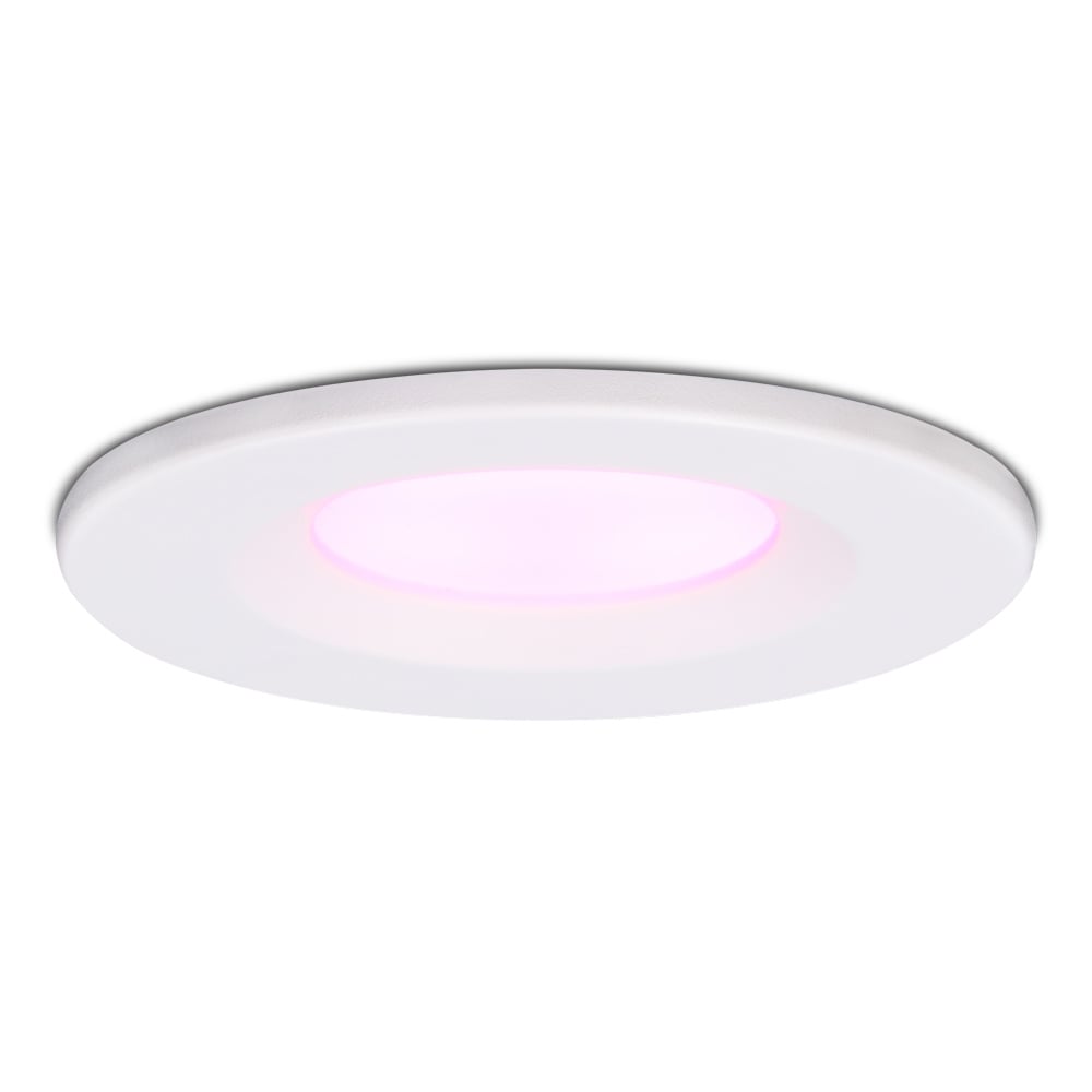 Homeylux Venezia Smart inbouwspots – WiFi + Bluetooth – Bestuurbaar via App – RGBWW Dimbaar – Wit – IP65 Waterdicht – Google home , Alexa en Siri – Smart spotjes Bestellen via ledinbouwverlichting