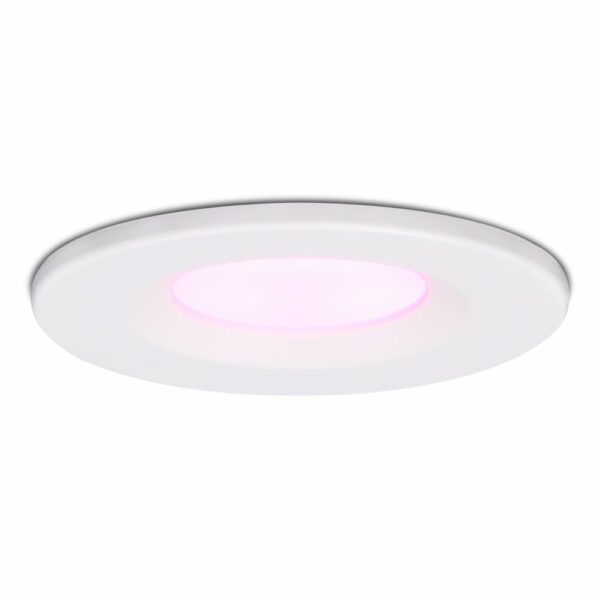 Homeylux Venezia Smart inbouwspots – WiFi + Bluetooth – Bestuurbaar via App – RGBWW Dimbaar – Wit – IP65 Waterdicht – Google home , Alexa en Siri – Smart spotjes Bestellen via ledinbouwverlichting