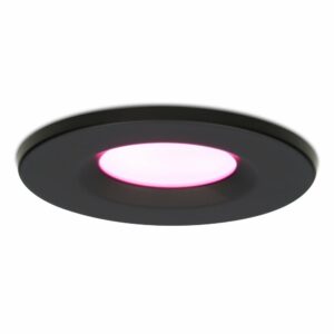 Homeylux Venezia Smart inbouwspots – WiFi + Bluetooth – Bestuurbaar via App – RGBWW Dimbaar – Zwart – IP65 Waterdicht – Google home , Alexa en Siri – Smart spotjes Bestellen via ledinbouwverlichting