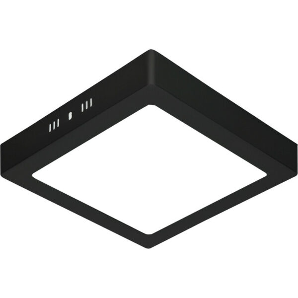 LED Paneel – 30×30 – 28W – Helder/Koud Wit 6400K – Mat Zwart – Opbouw – Vierkant – Aluminium Bestellen via ledinbouwverlichting