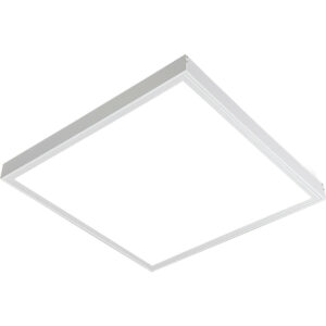 LED Paneel – Aigi Clena – 60×60 Helder/Koud Wit 6000K – 40W Opbouw Vierkant – Mat Wit – Flikkervrij Bestellen via ledinbouwverlichting