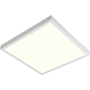 LED Paneel met Stekker – Aigi Leny – 60×60 – Natuurlijk Wit 4000K – 32W – 3840lm – 120lm/W – High Lumen – Opbouw – Vierkant – Mat Wit – Flikkervrij Bestellen via ledinbouwverlichting