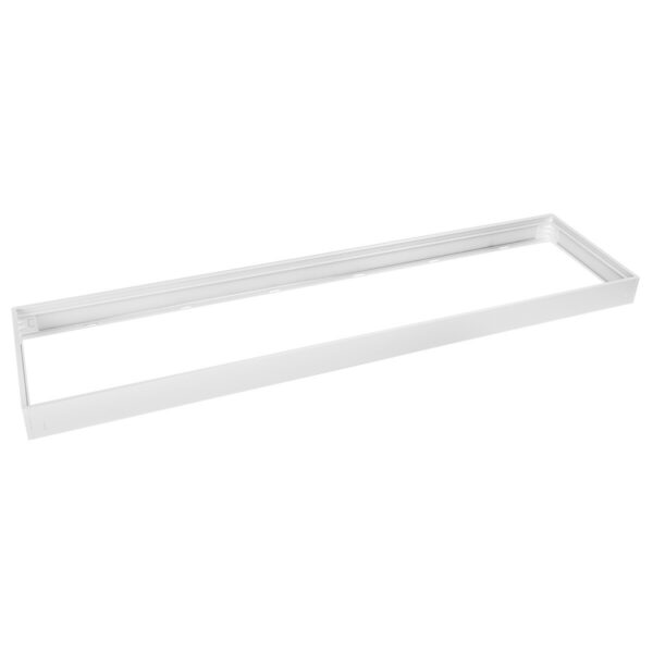 LED Paneel Opbouw Frame – Velvalux – 30×120 – Aluminium – Rechthoek – Wit Bestellen via ledinbouwverlichting