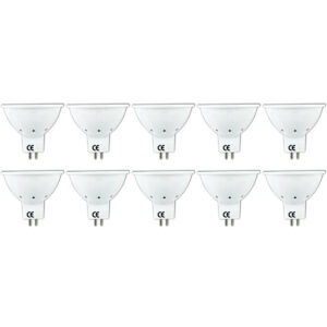 LED Spot 10 Pack – Aigi Firona – GU5.3 MR16 Fitting – 3W – Helder/Koud Wit 6400K – 12V Bestellen via ledinbouwverlichting