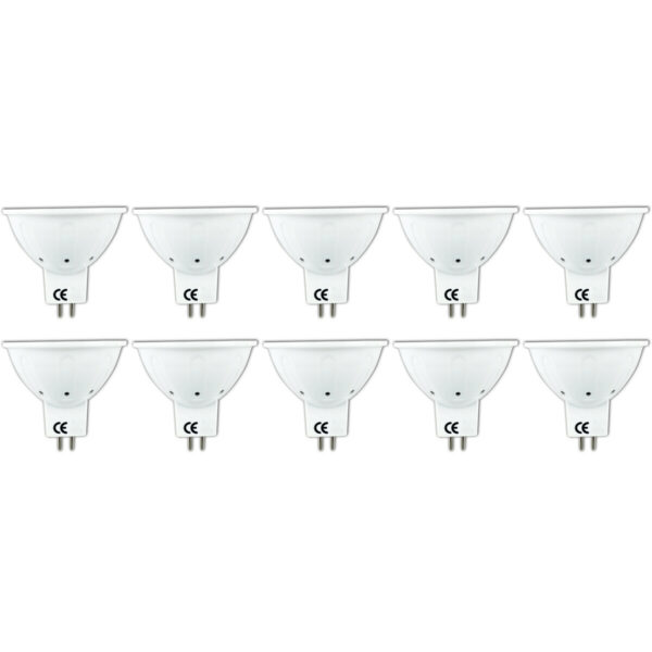 LED Spot 10 Pack – Aigi Firona – GU5.3 MR16 Fitting – 3W – Helder/Koud Wit 6400K – 12V Bestellen via ledinbouwverlichting