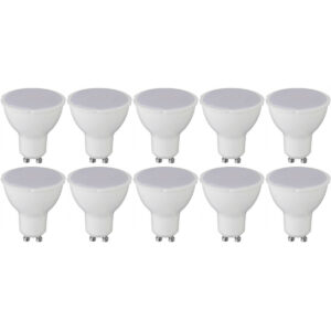 LED Spot 10 Pack – GU10 Fitting – 4W – Helder/Koud Wit 6400K Bestellen via ledinbouwverlichting