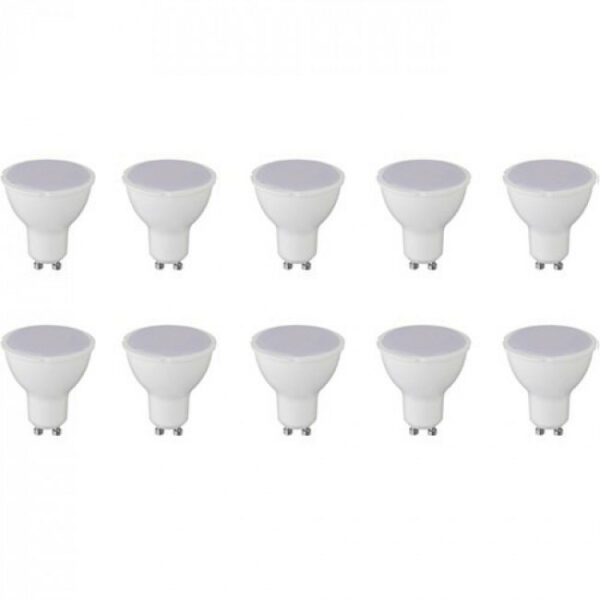 LED Spot 10 Pack – Aigi – GU10 Fitting – 8W – Warm Wit 3000K Bestellen via ledinbouwverlichting