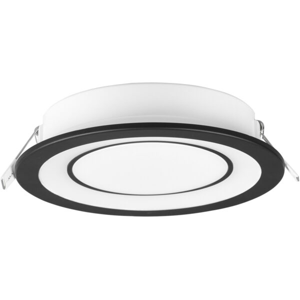 LED Spot – Inbouwspot – Trion Cynomi – 10W – Warm Wit 3000K – Rond – Mat Zwart – Kunststof – Ø140mm Bestellen via ledinbouwverlichting