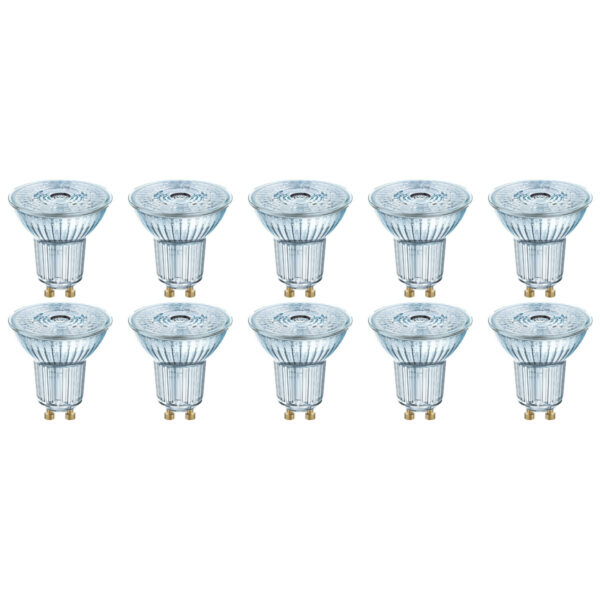 LEDVANCE – LED Spot 10 Pack – Parathom PAR16 927 36D – GU10 Fitting – Dimbaar – 3.7W – Warm Wit 2700K | Vervangt 35W Bestellen via ledinbouwverlichting