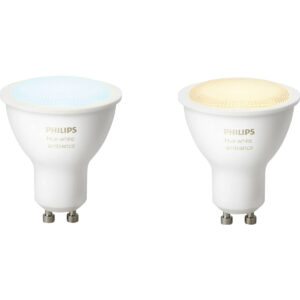 PHILIPS HUE – LED Spot GU10 – White Ambiance – Bluetooth – Duo Pack Bestellen via ledinbouwverlichting