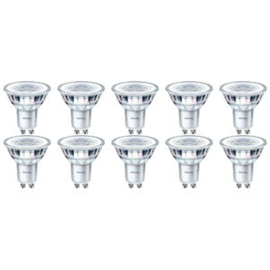 PHILIPS – LED Spot 10 Pack – CorePro 827 36D – GU10 Fitting – Dimbaar – 4W – Warm Wit 2700K | Vervangt 35W Bestellen via ledinbouwverlichting