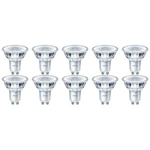 PHILIPS – LED Spot 10 Pack – CorePro 840 36D – GU10 Fitting – 4.6W – Natuurlijk Wit 4000K | Vervangt 50W Bestellen via ledinbouwverlichting