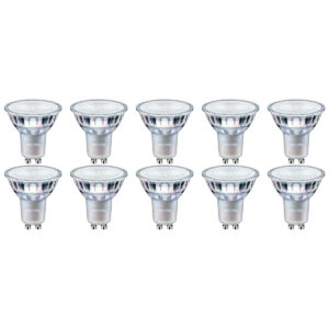 PHILIPS – LED Spot 10 Pack – MASTER 927 36D VLE – GU10 Fitting – DimTone Dimbaar – 3.7W – Warm Wit 2200K-2700K | Vervangt 35W Bestellen via ledinbouwverlichting