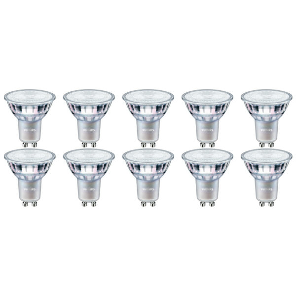 PHILIPS – LED Spot 10 Pack – MASTER 927 36D VLE – GU10 Fitting – DimTone Dimbaar – 3.7W – Warm Wit 2200K-2700K | Vervangt 35W Bestellen via ledinbouwverlichting